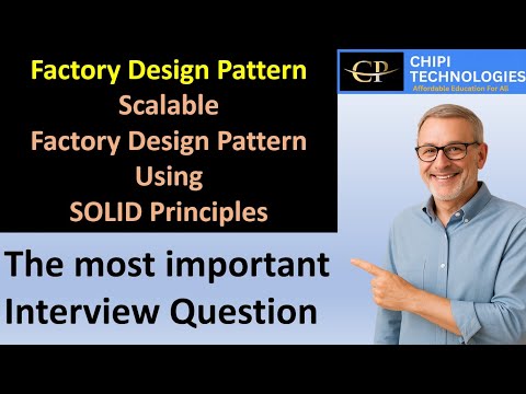 Scalable Factory Design Pattern Using SOLID Principles - C# - Session 3 - ChiPi Technologies