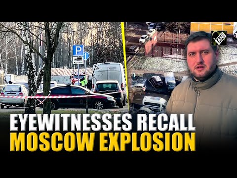 Eyewitnesses describe explosion that killed 2 police officers near site of Russian general's killing
