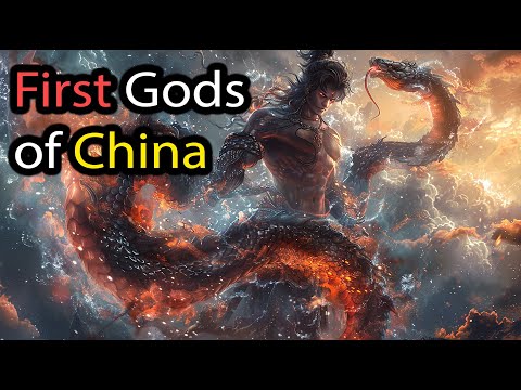 First Gods of China & Creation Story | Chinese Mythology Explained | Chinese Stories | ASMR Sleep