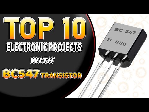 TOP 10 ELECTRONIC PROJECTS USING BC547 TRANSISTOR