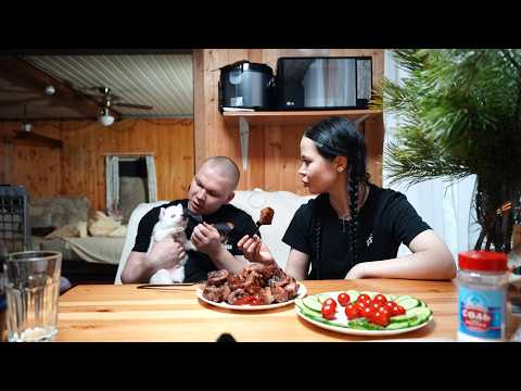 THE EVERYDAY LIFE OF YOUNG PEOPLE IN A REMOTE URAL VILLAGE. WE'VE PUT UP A CHRISTMAS TREE. WE'RE ...