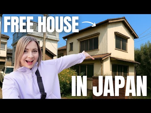 I Got a FREE HOUSE in Japan! 🏠🇯🇵