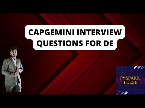 Capgemini DE interview Questions for 3-4 years of exp. #capgemini #dataengineer #interview