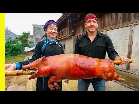 ¡LOS ALIMENTOS SECRETOS de la Tribu Tay en Vietnam! Cocina Rara de Aldea