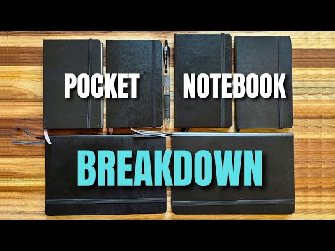 6 Pocket Notebooks Compared: Moleskine vs Leuchtturm