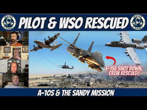 Fighter Pilots React: F-15E Shootdown & CSAR Breakdown