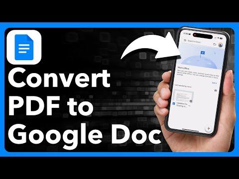 How To Convert PDF To Google Docs On iPhone
