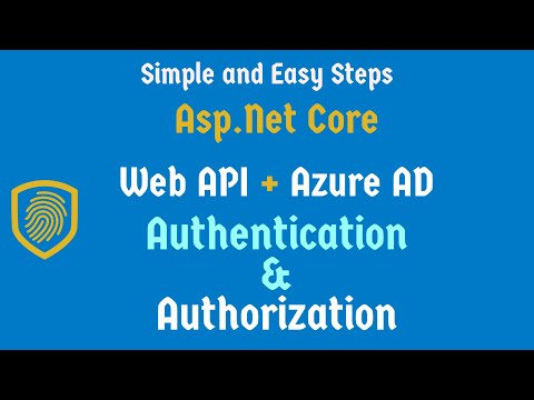 .Net Core Web API Azure AD Authentication and Authorization
