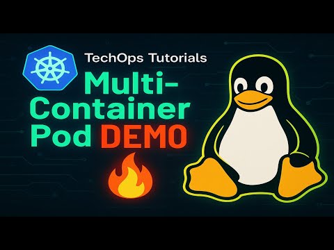 15. Demo: Multi-Container Pods in Kubernetes 🔁 Shared Volume
