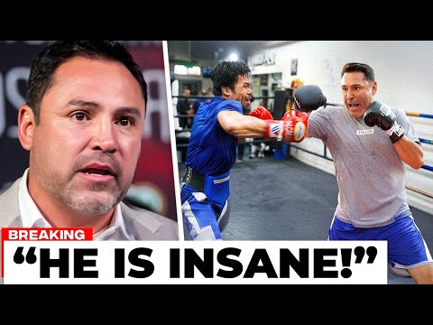 Oscar De La Hoya FIRST WORDS After Training With Manny Pacquiao
