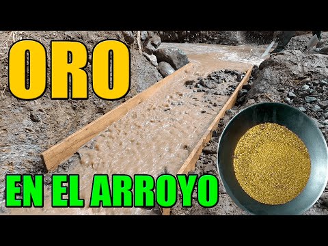 Como Buscar y Encontrar ORO en QUEBRADAS y ARROYOS 💧//Minería Artesanal