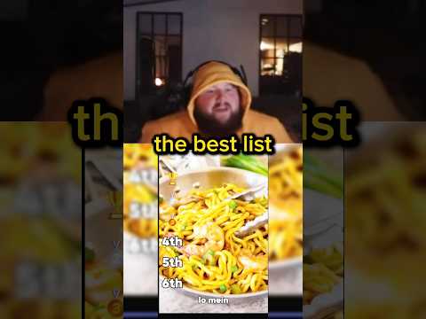 CaseOh Ranking Chinese Food 💀😭 #caseoh #meme