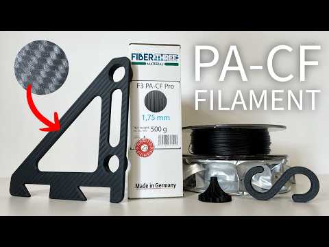 The strongest filament you can 3D print at home! F3 PA-CF Pro