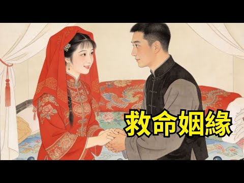 災年親爹把她換半袋米！她被買去沖喜，新郎昏迷中竟攥她手腕喊乳名…原來他是她幼時救過的落水少爺！#故事頻道#聽書#民間故事#說書#善有善報#爽文 #情感