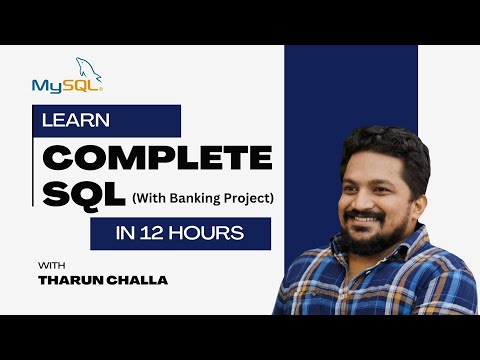 Complete SQL Masterclass: From Basics to Advanced (12 Hours) with a Project.