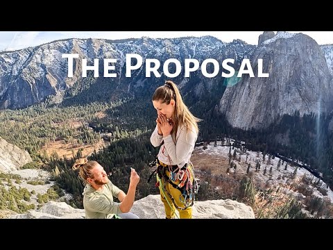 I asked her to Marry Me… 1,000ft up El Capitan!