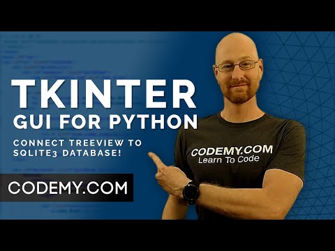 Connect Treeview To Database - Python Tkinter GUI Tutorial #174