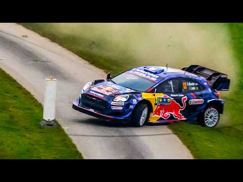 The BEST of WRC Central European Rally 2025 💥 Crashes, Action and Raw Sounds