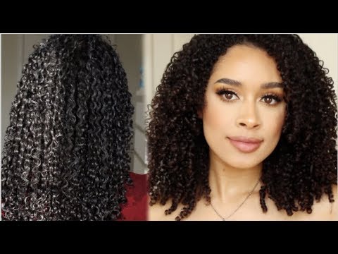 CURRENT CURLY HAIR ROUTINE (3c)