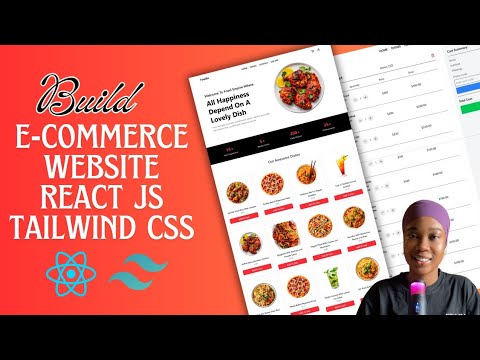 How To Create Complete Ecommerce Website Using React JS & Tailwind| Ecommerce Website Using React JS