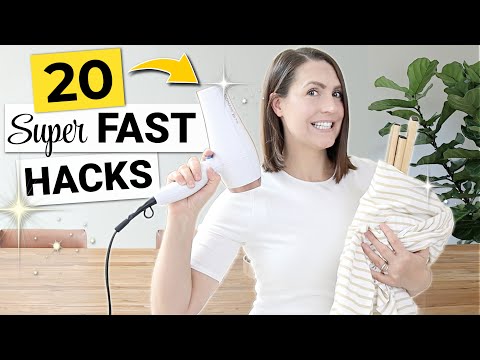 20 FIVE-MINUTE HACKS for an Organized and Clutter-Free Home 🤯 HOME ORGANIZATION IDEAS