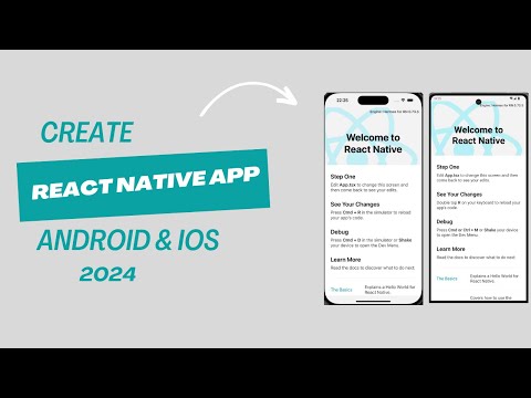 🛑 Create React Native App in 2024 || Android || IOS || React Native Cli ||2024