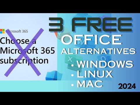 3 FREE Office Alternatives! No More Subscriptions! Windows, Linux &amp; Mac.