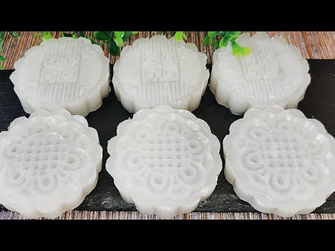 水晶饼配方来了，晶莹剔透，QQ弹弹，做法特简单