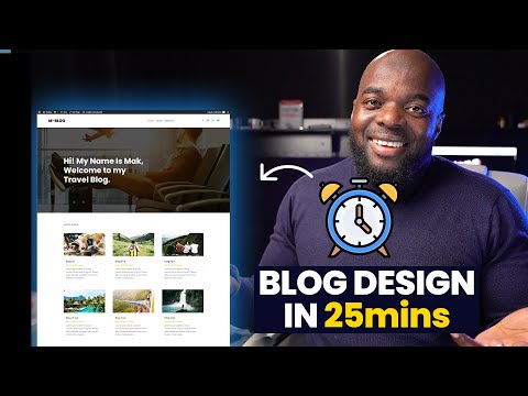 How To Make A Blog In Less Than 25 Mins