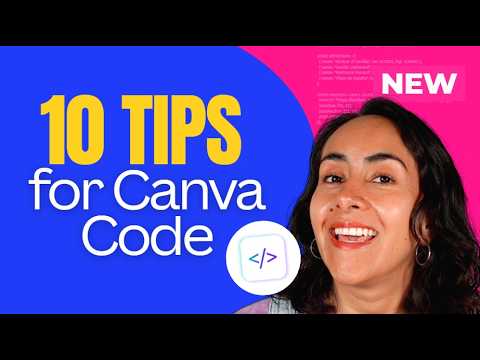 Canva's NEW AI Coder: 10 Tips to Create AMAZING Widgets!