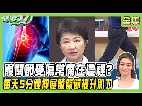 李豔秋 髖臼長骨刺 盧秀燕 髖關節磨損開刀治療！髖關節受傷 蹲下去站不起來！每天5分鐘伸展髖關節提升肌力！健康2.0 20240525【完整版】花世源 陳相宏 莊海華 梁惠雯@tvbshealth20