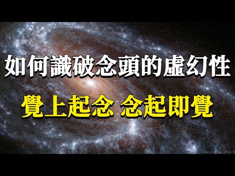 如何才能識破念頭的虛幻性，擺脫念頭對你的操控？覺上起念，念起即覺！#能量#業力 #宇宙 #精神 #提升 #靈魂 #財富 #認知覺醒 #修行