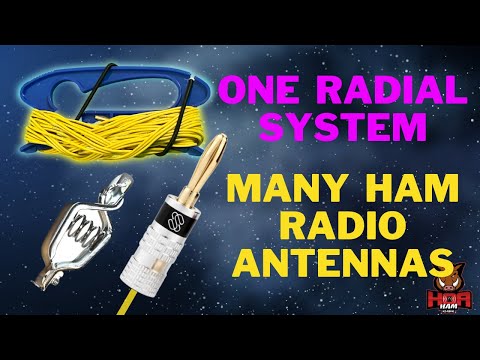 Single Ground Radial System for ALL Your Portable Antennas:  POTA, SOTA, Back Yard Portable