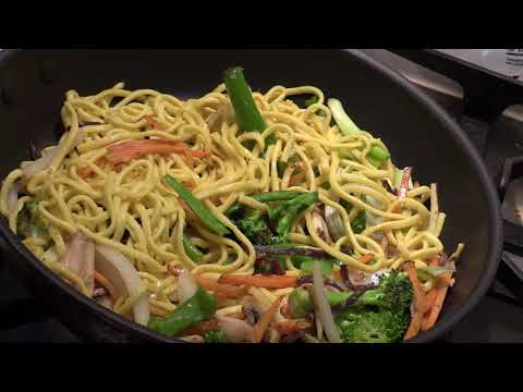 Simple and Easy Stir -Fry Vegetables/ Noodles(vegan)