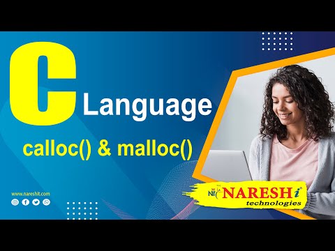 calloc() & malloc() | C Language Tutorial