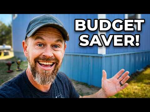 Metal Skirting Installation Done Right | Shed Conversion