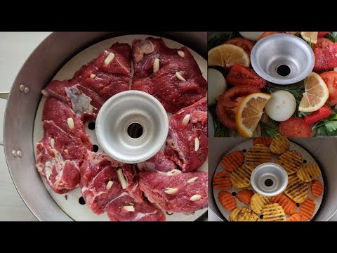 ПРИГОТОВЬТЕ ТАКИМ ОБРАЗОМ, МЯСО НА ПАРУ С ОВОЩАМИ! Бесподбный и Сытный рецепт 5 в ОДНОМ