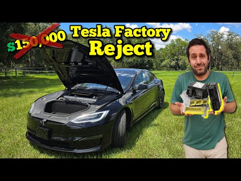 I Bought a Factory Reject Tesla Plaid for 70% Off Because the Dealer Couldn't Fix It