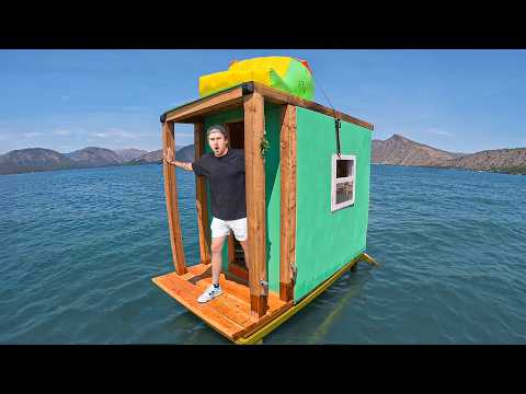 We Built Tiny Houseboats!