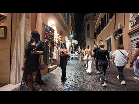 ROME AT NIGHT: Best Nightlife Spots You Can't Miss! ๐ #romenightlife #romeatnight #italy