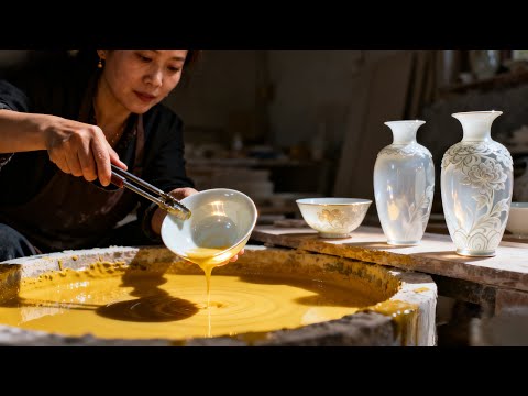 ASMR ｜ Ding Porcelain: China’s Thousand-Year Secret of the Five Great Kilns ｜Chinese Heritage 中国瓷器