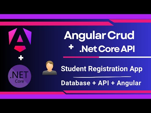 Complete CRUD App with Angular & .NET Core API | Full Stack Project for Beginners (Step-by-Step)