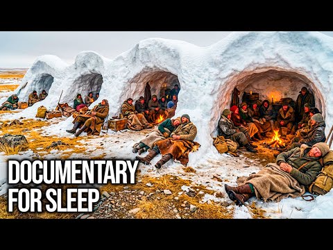 How Prairie Settlers Slept In Snow Bank Shelters To Survive Brutal Winters | Documentary For Sleep
