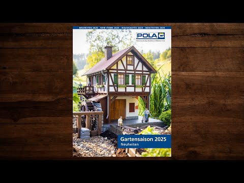 POLA G Gartensaison Neuheiten 2025 – Modellbahn, Katalog