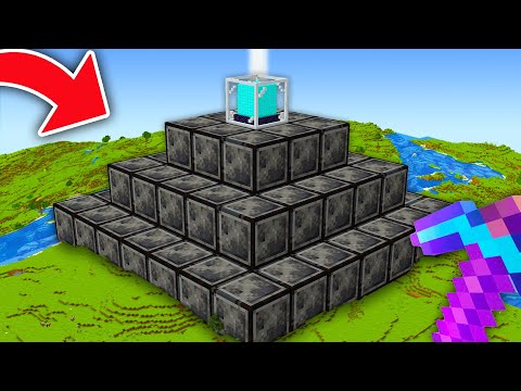 I Built the WORLD'S BIGGEST Netherite Beacon