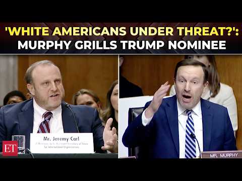'White Americans were most disfavored group…': Jeremy Carl vs Sen Murphy over racial discrimination