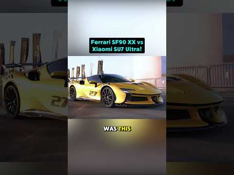 Can the cheaper Xiaomi really beat the mighty Ferrari SF90 XX?!