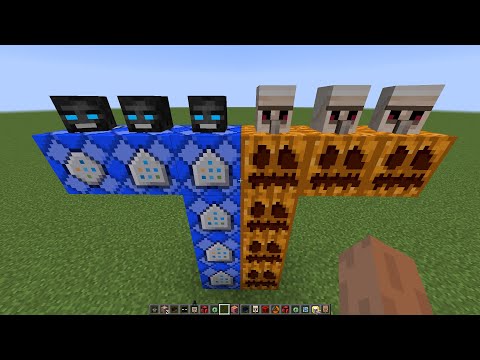 what if you create a Spectrite Witheeer Golem in MINECRAFT