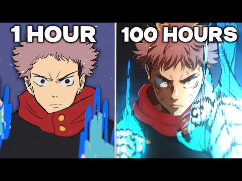 I Animated Jujutsu Kaisen in 1 Vs 100 Hours