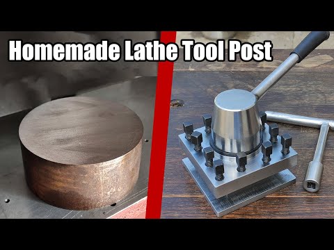 Homemade Lathe Tool Post for a 100+ years old Lathe!!